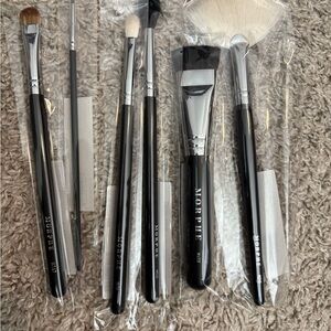 Morphe Professional Brush Collection in Black and Silver